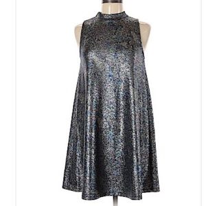Rainbow “Holographic”  Party Dress SMALL ⭐️